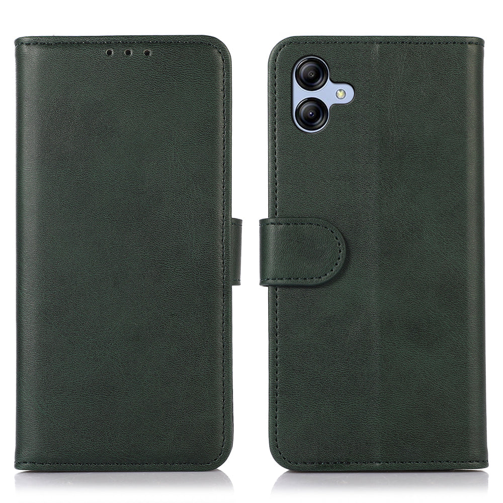 For Samsung Galaxy A05 4G Case Cowhide Texture Anti-Scratch Leather Phone Stand Cover Wallet For Samsung Galaxy A05 4G Case Cowhide Texture Anti-Scratch Leather Phone Stand Cover Wallet